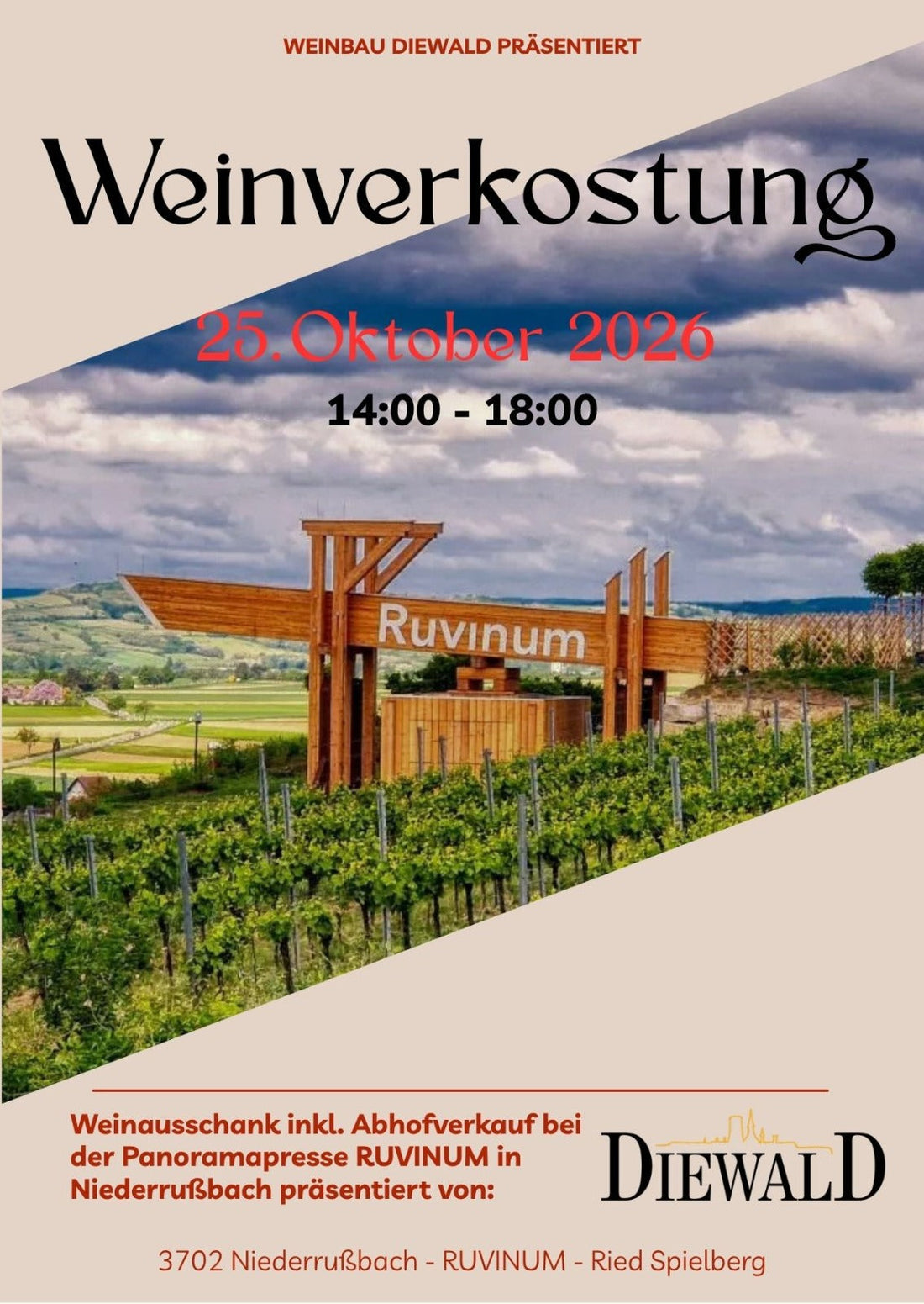 Weinverkostung beim Ruvinum